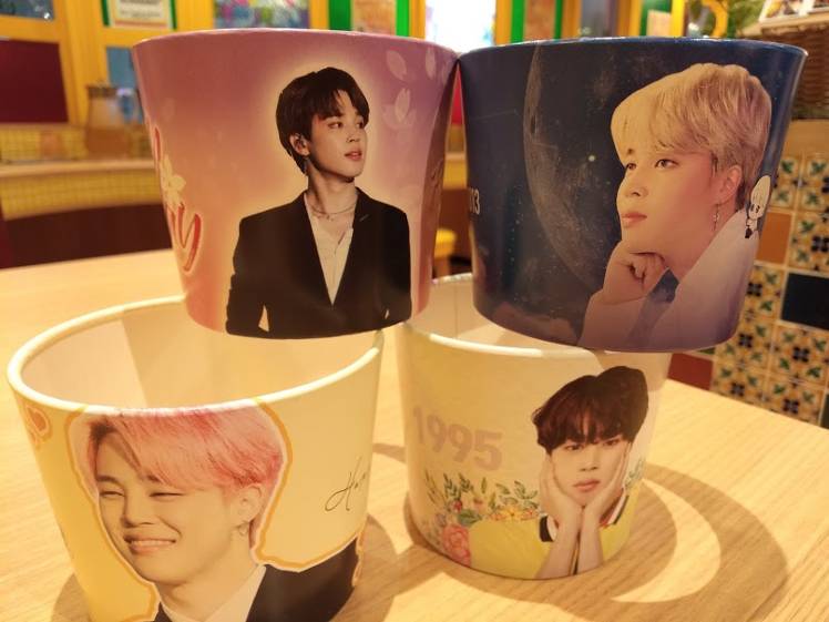 ジミンちゃんセンイルカップホルダー巡り Bts World