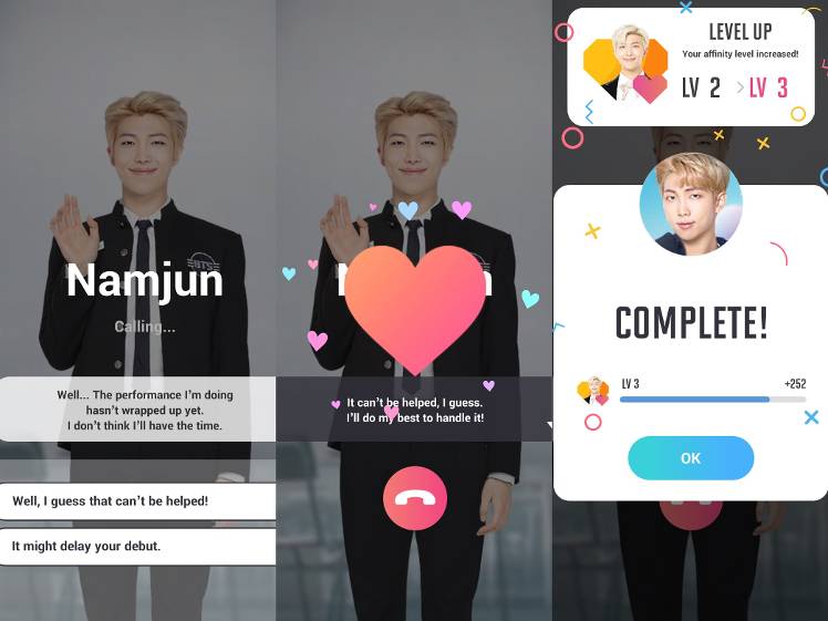 Affinity Exp Gained Bts World