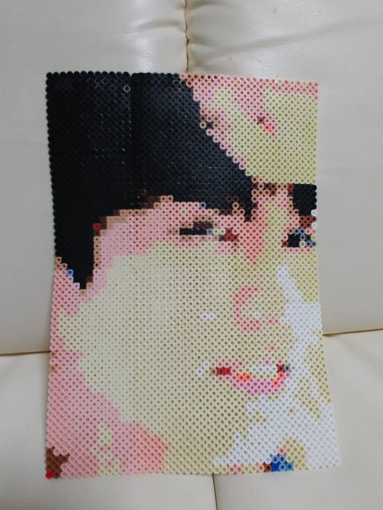 Bts アイロン ビーズ Bts Cubic Painting 開封から制作まで徹底写真解説 バンタンをハンドメイド