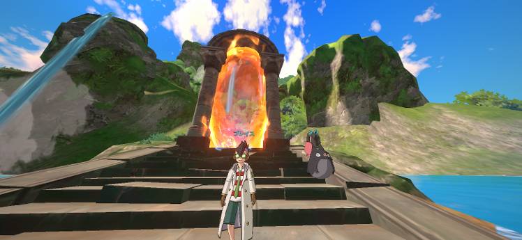 レベル上げに疲れたから観光してみた 火の神殿 ネイトラムの住処 境界線上の空間 長文記事 二ノ国 Cross Worlds