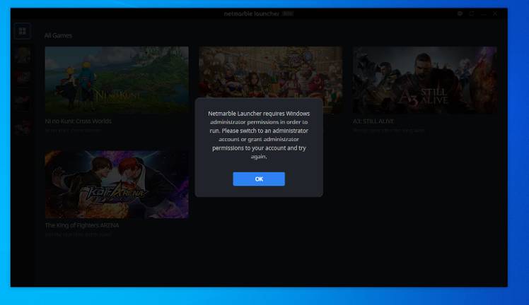 Netmarble Launcher please help me fix this - Ni no Kuni: Cross Worlds