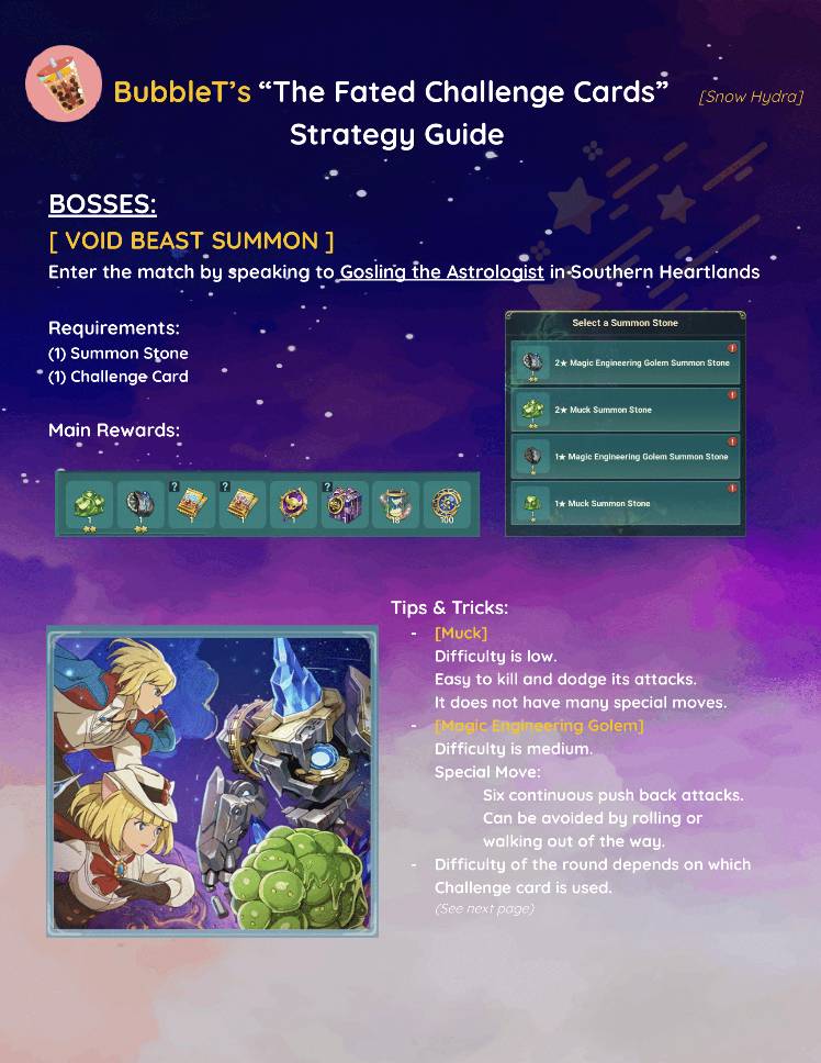 BubbleT's Episode Guide The Fated Challenge Cards Ni no Kuni Cross Worlds