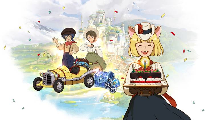 ＊kunikuni92＊ Ni no Kuni Cross : Worlds Celebrate 3rd Anniversary Today x3000