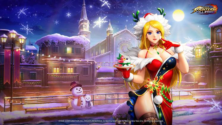 冬の愛のデリバリー ファイター壁紙 Twitterアイコンプレゼント Kof Allstar 公式コミュニティ