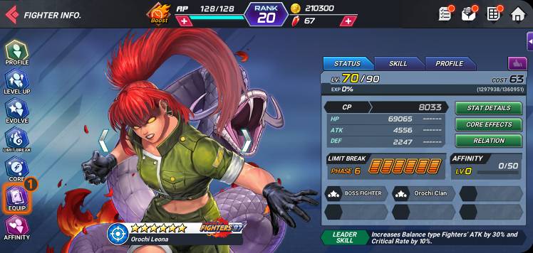 Be A Special Card Master Special Guide The King Of Fighters Allstar Official Community