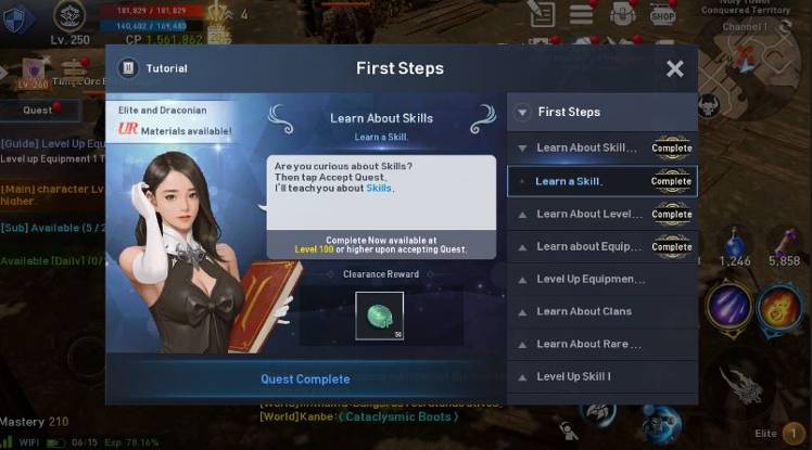 Guide quest bug - Lineage 2: Revolution Official Forum