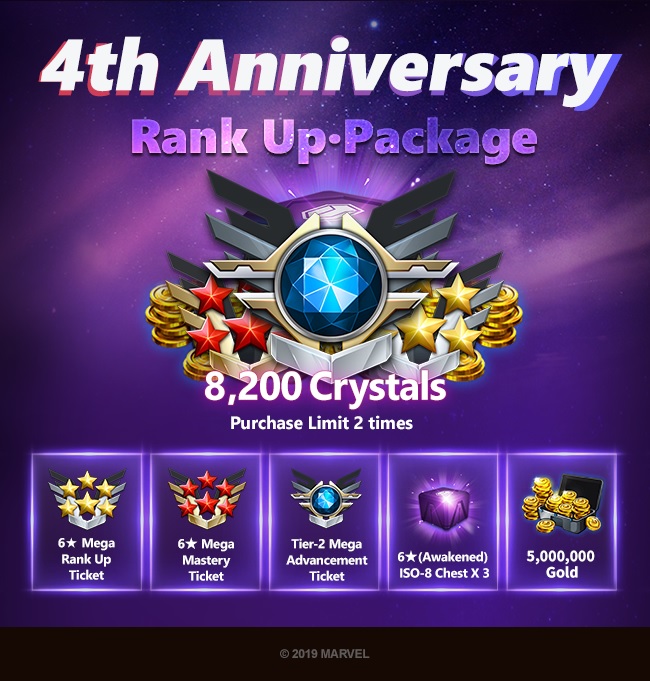 4th Anniversary Rank Up Package : r/future_fight
