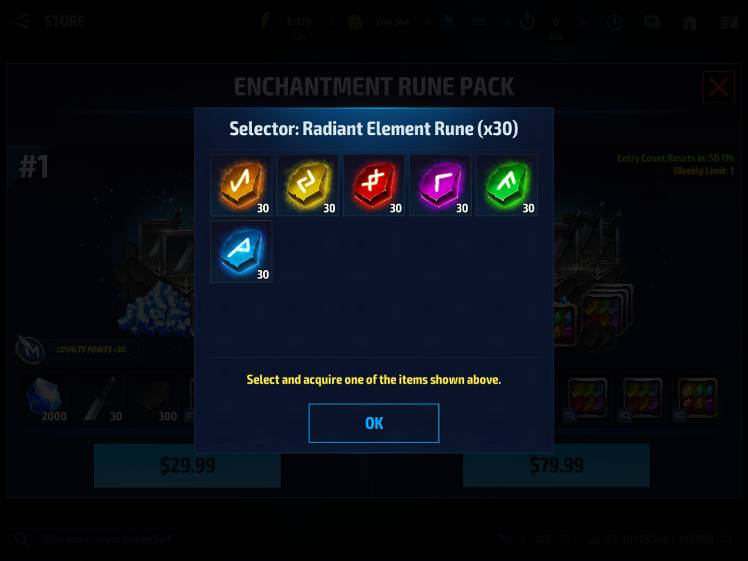 Imagine spending 85$ so you can have a 25% chance of getting one of ...