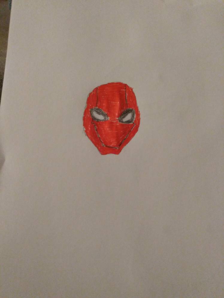 Red Hood Helmet Drawing MARVEL Future Fight
