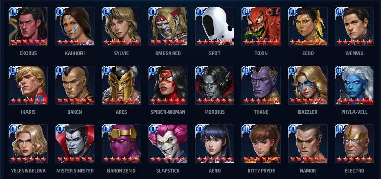 Premium T2 Selector Help - MARVEL Future Fight