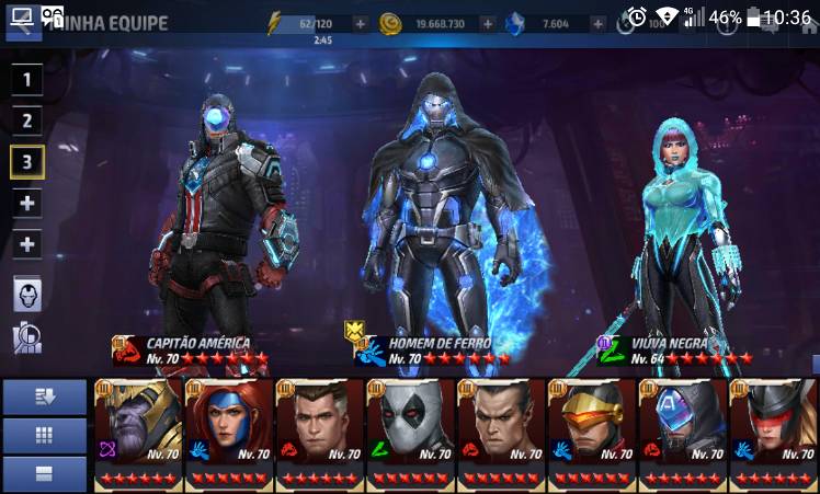 [Original Uniform Avengers 3099/mutante 2069 ] - MARVEL Future Fight