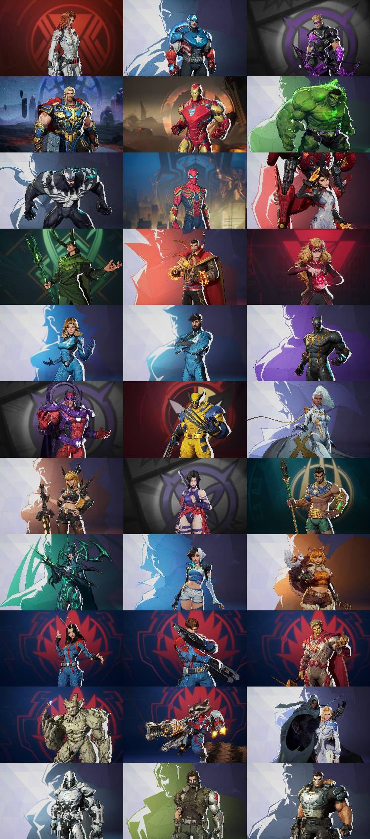 New Rivals Season 1 Phone Wallpaper - MARVEL Future Fight