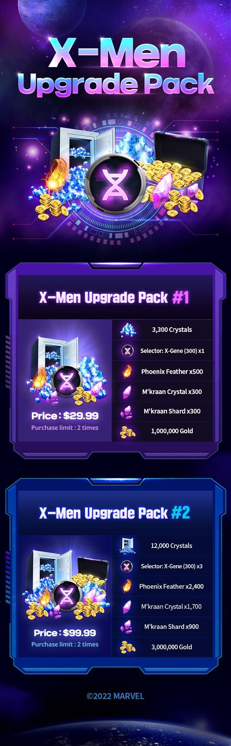 X-Men Upgrade Pack - MARVEL Future Fight