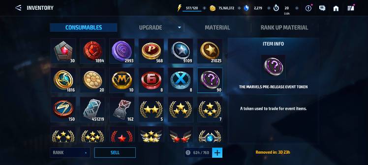 I didn't see this token - MARVEL Future Fight