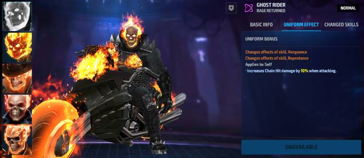 Ghost Rider. Kiedy będzie dostępny Ten mundur? - MARVEL Future Fight