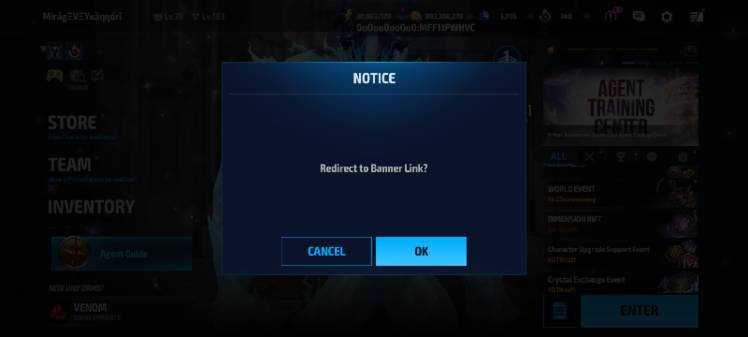 How to enter codes and get codes from agent training - MARVEL Future Fight