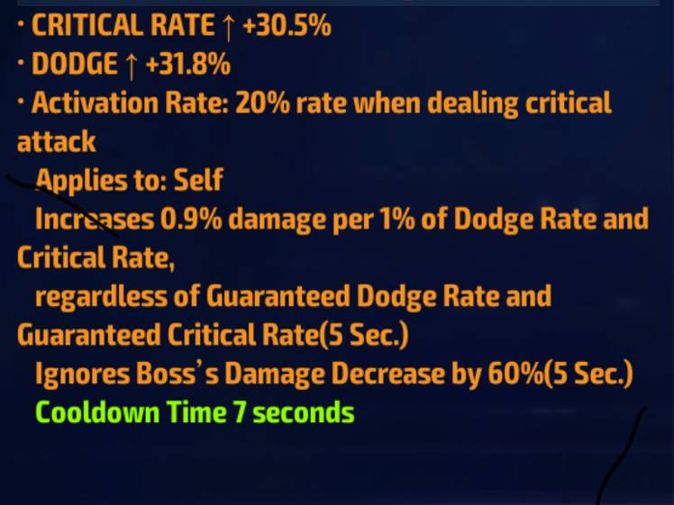 What Does Regardless Of Guaranteed Critical Rate Or Guaranteed Dodge 
