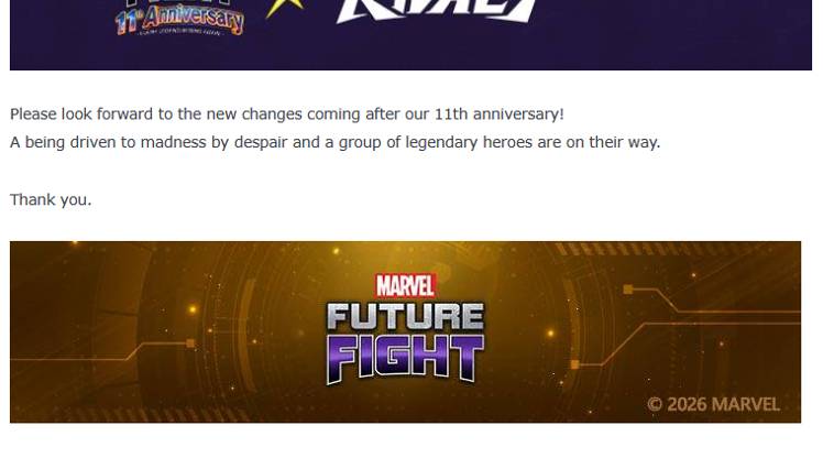 Any Idea What The Next Update Teaser Could Mean? - MARVEL Future Fight