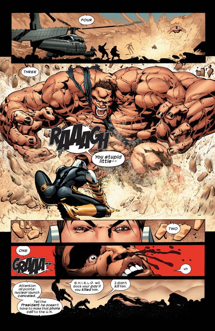 Quake battles Wonder Man and puts him into a coma Tier3 For Quake ...