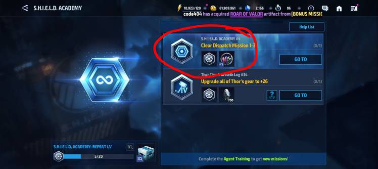 Shield academy rewards - MARVEL Future Fight