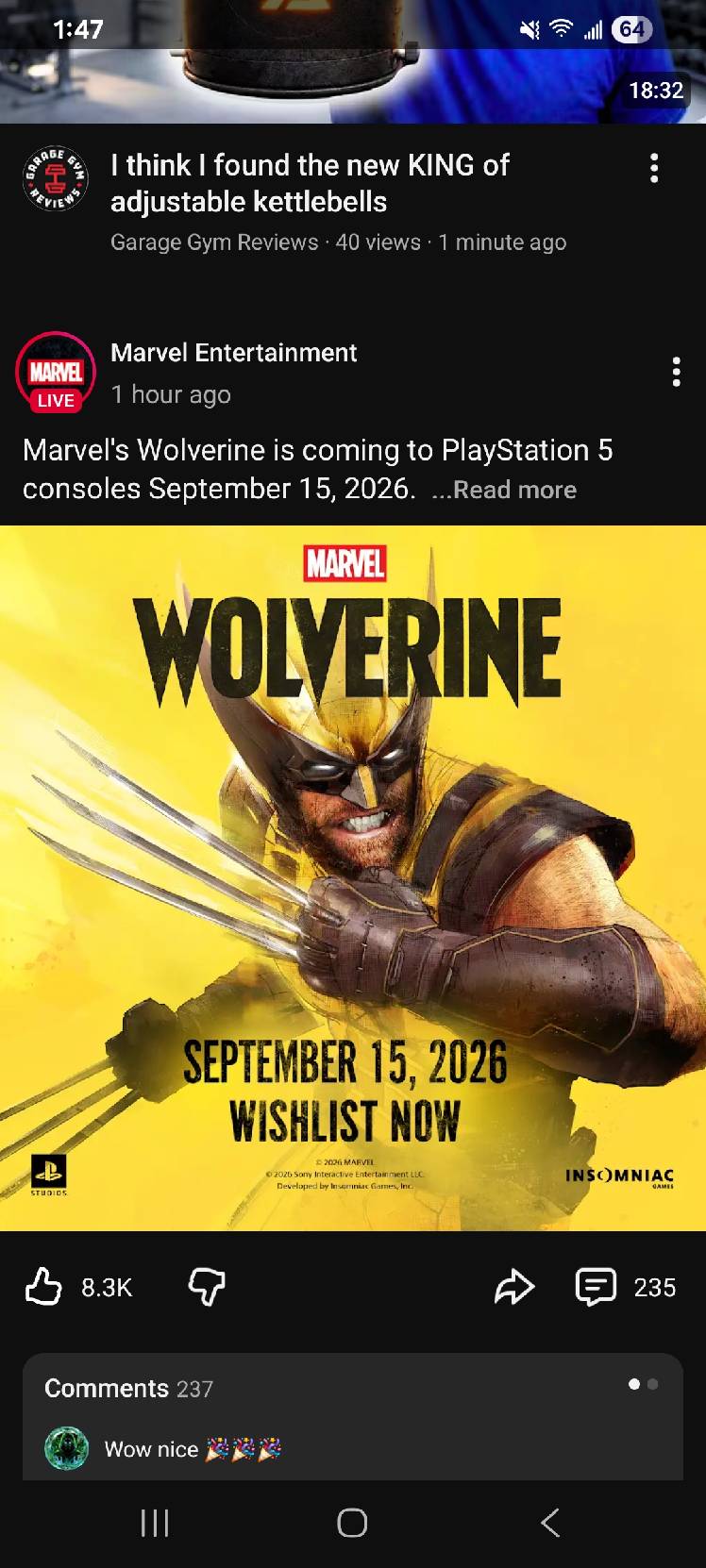 New Wolverine game sept 15 2026 release date - MARVEL Future Fight
