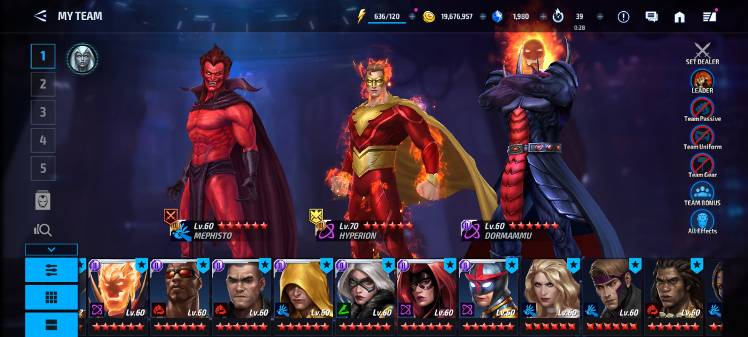 💯#IMPROVEMENTS 😃😀🤐 ️👈 - MARVEL Future Fight