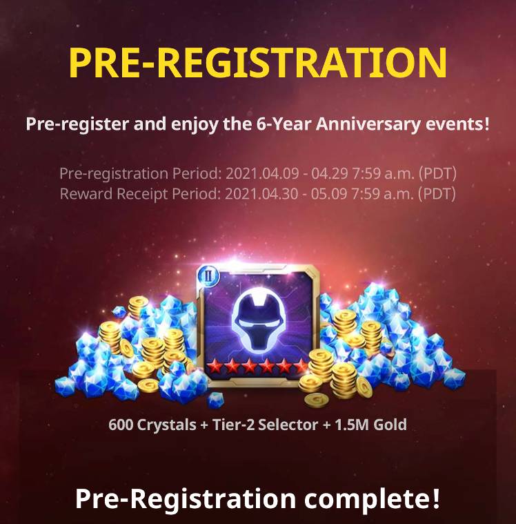 Pre Register Marvel Future Fight