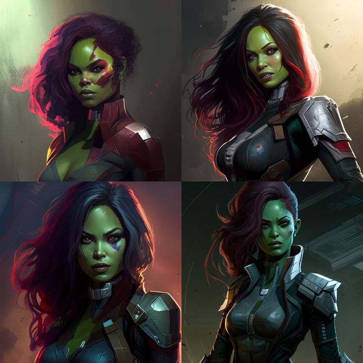 Artificial intelligence draws marvel characters part 2 - MARVEL Future ...