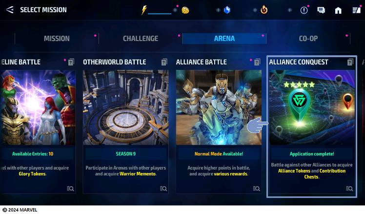 Conquest Marvel Rivals Score