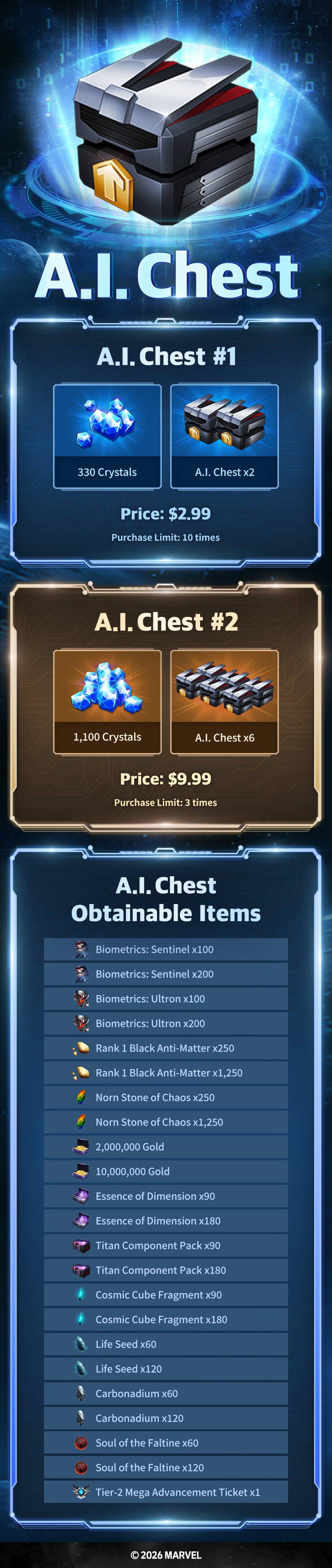 A.I. Chest - MARVEL Future Fight