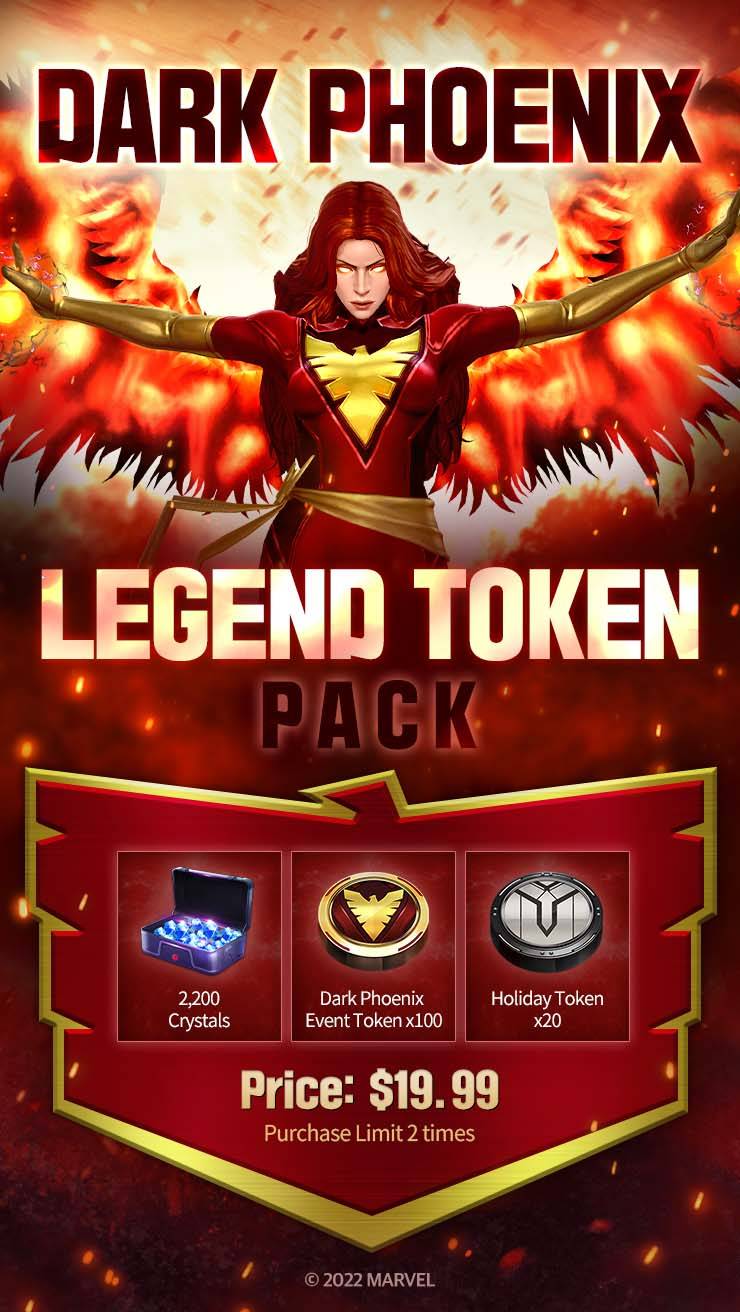 Dark Phoenix Legend Token Pack - MARVEL Future Fight