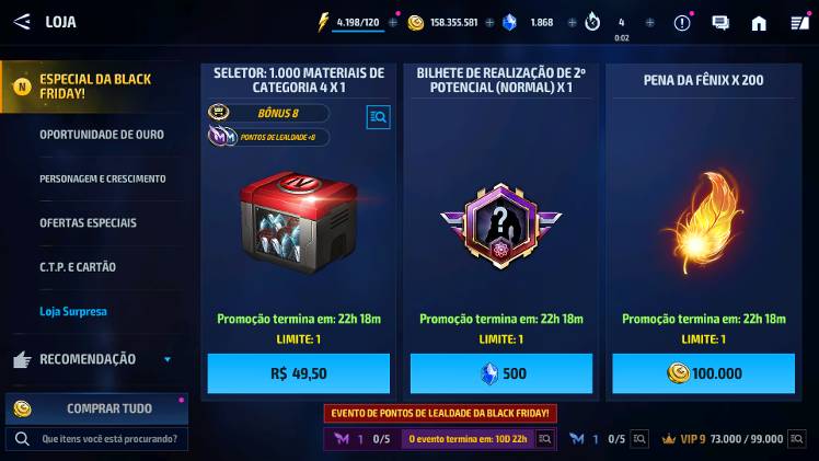 🚨RESET - SURPRISE STORE🚨 - MARVEL Future Fight