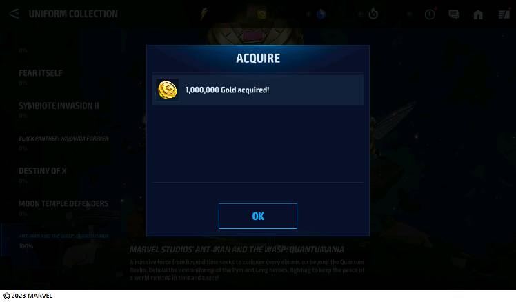 Uniform Guide - MARVEL Future Fight