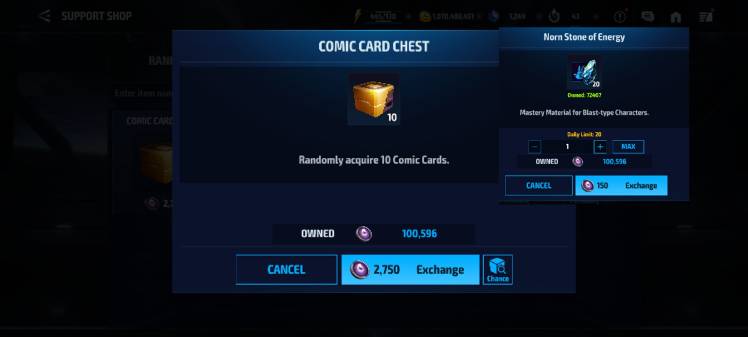 Changes in game? - MARVEL Future Fight