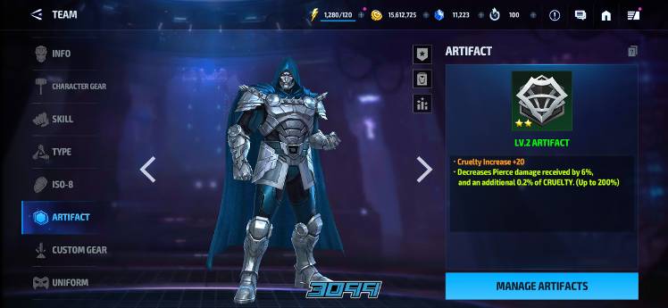Artifact Bug Marvel Future Fight