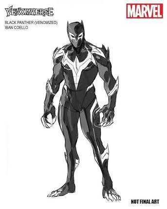venomized black panther