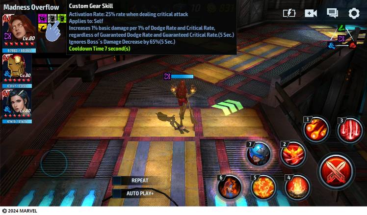 Custom Gear Guide - MARVEL Future Fight