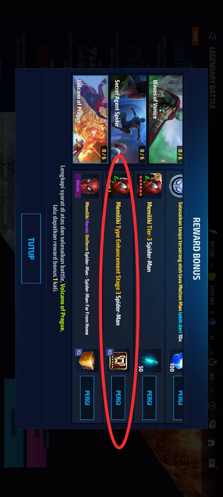 Legendary Battle Guide - MARVEL Future Fight