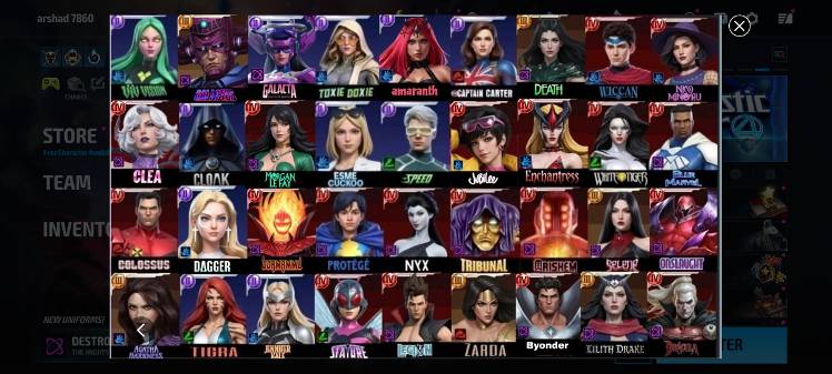 Mff update - MARVEL Future Fight