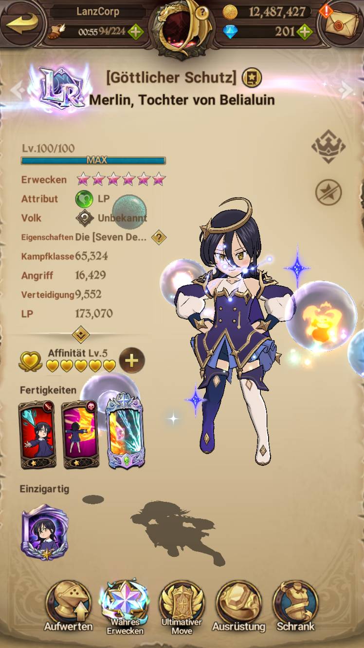 Merlin LR - The Seven Deadly Sins: Grand Cross