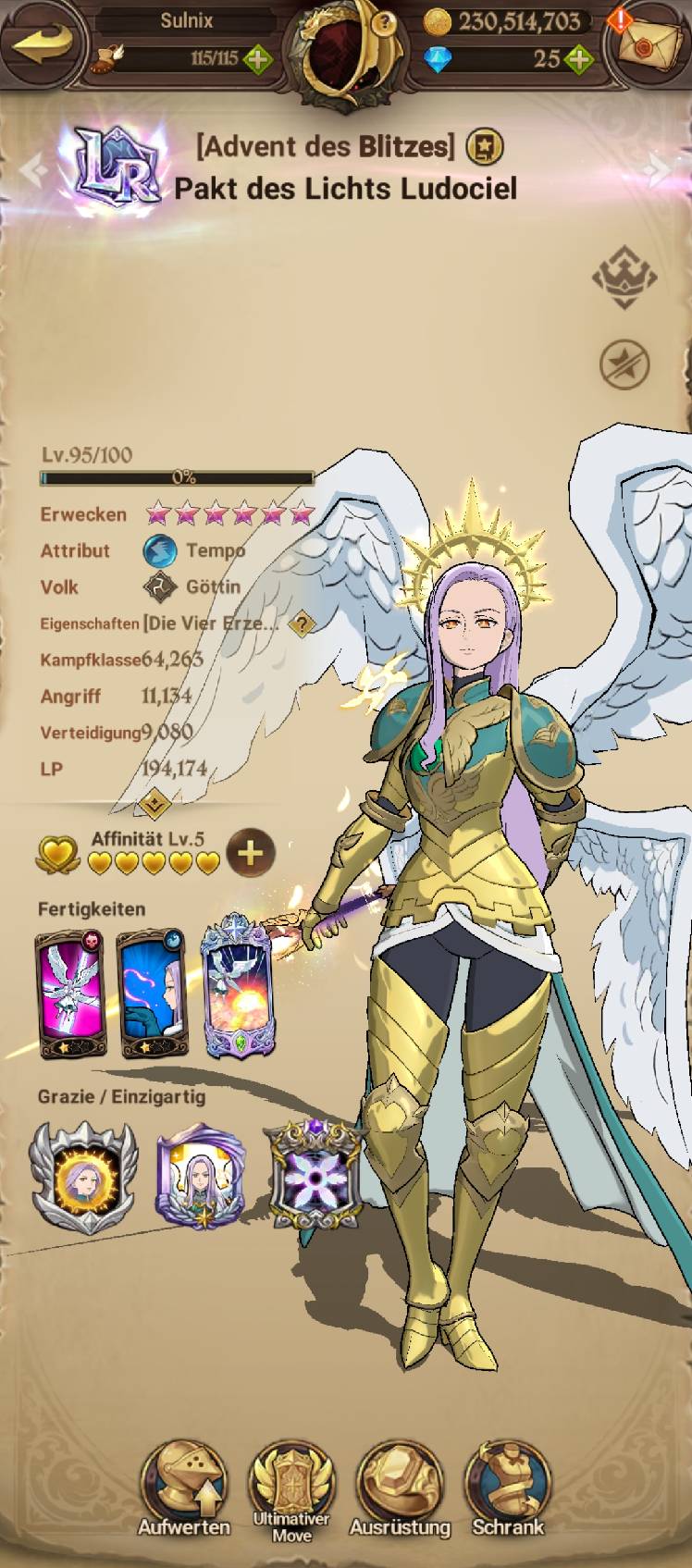 LR Ludociel - The Seven Deadly Sins: Grand Cross