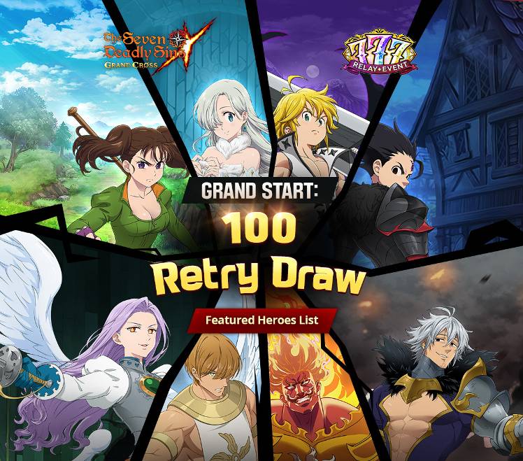 Compte Seven Deadly Sins Avec 650+ Diamants Et 10+ Tickets SSR – Neuf (Android/iOS)