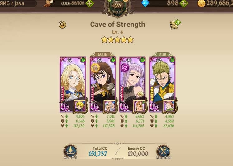 Training Grotto 5 Stars - The Seven Deadly Sins: Grand Cross