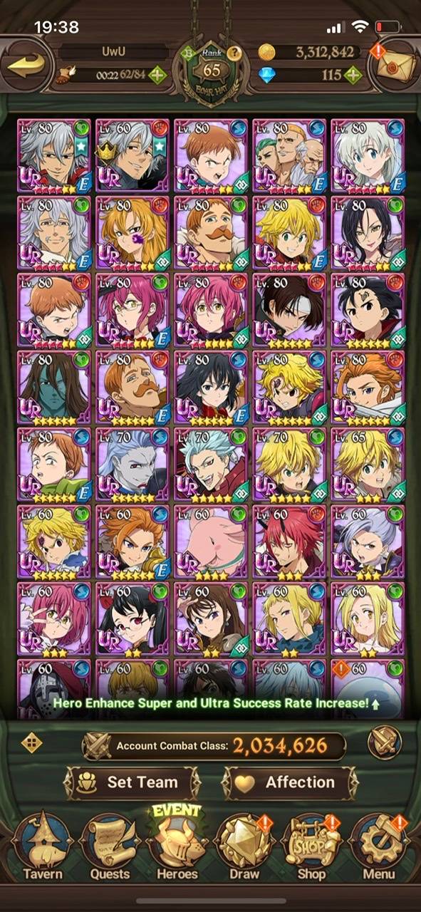 account review (again) - The Seven Deadly Sins: Grand Cross