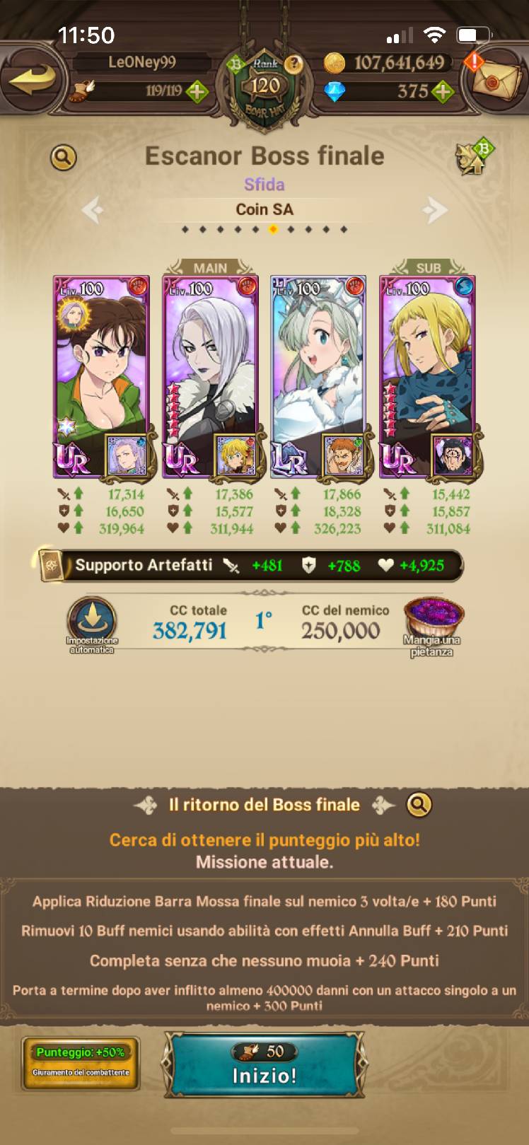 How to Rank 1 in Escanor Final Boss The Seven Deadly Sins Grand Cross