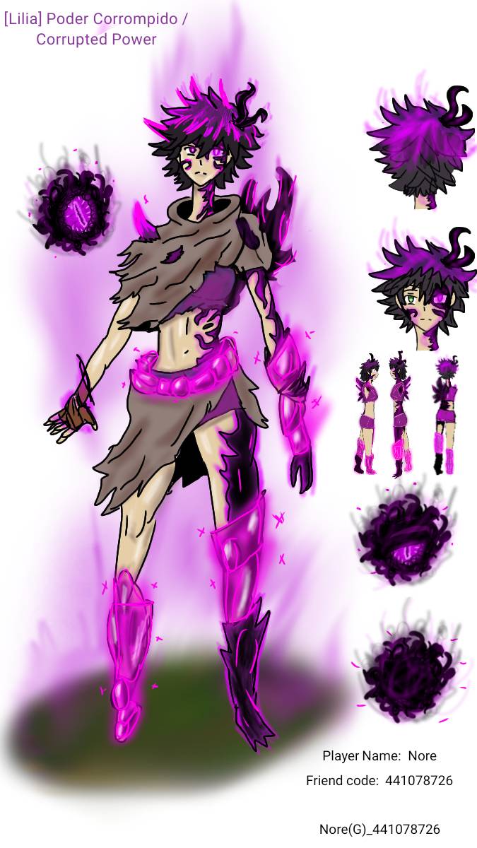 [Lilia] Poder Corrompido / Corrupted Power - The Seven Deadly Sins ...