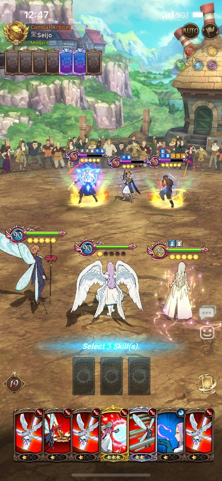 Bruh, this team is too op - The Seven Deadly Sins: Grand Cross