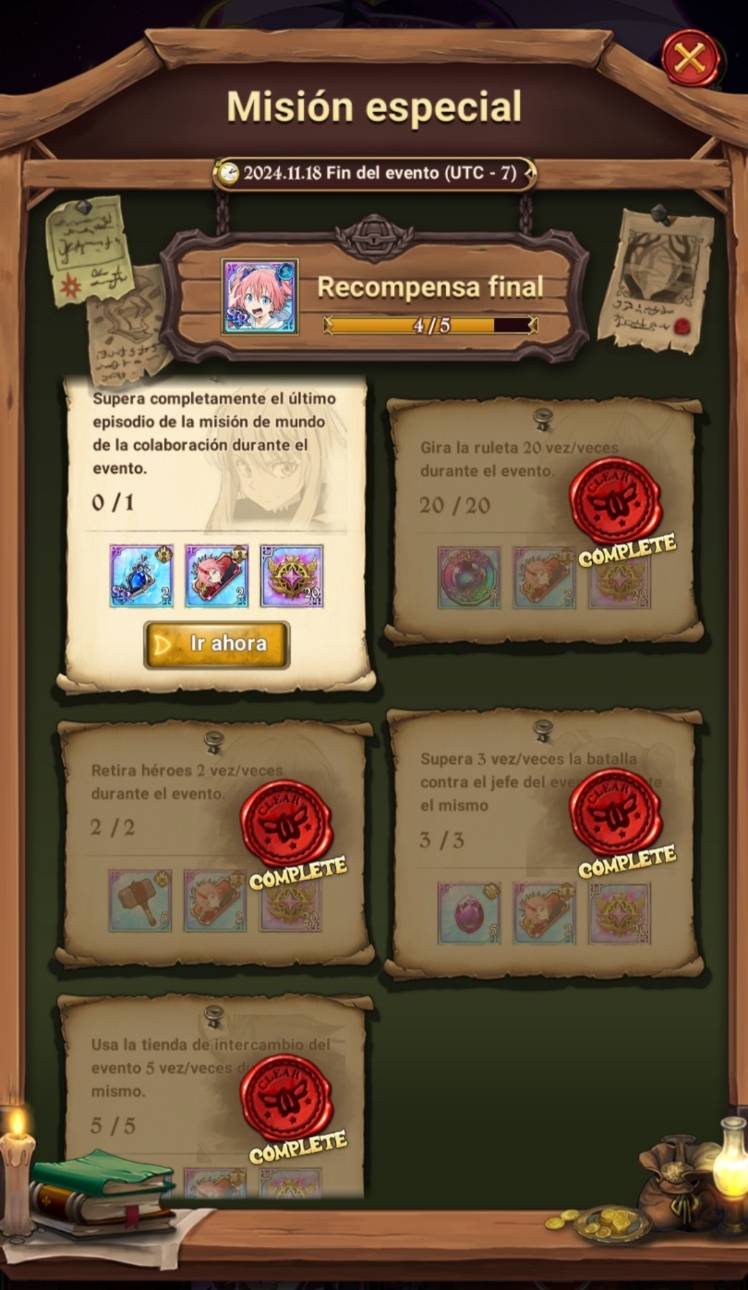 Bug No me dieron los sellos dimensionales - The Seven Deadly Sins ...