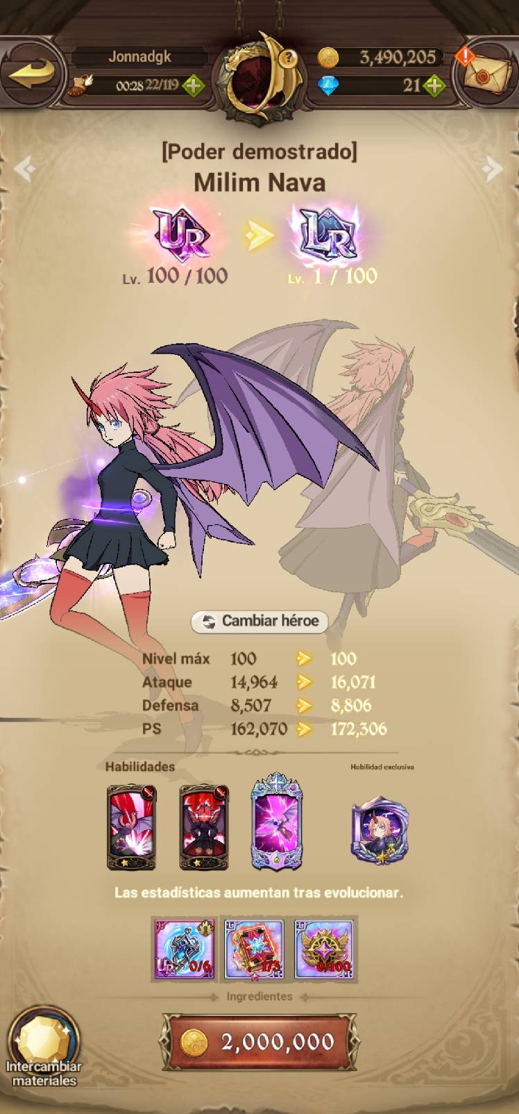 No me dieron los sellos dimensionales - The Seven Deadly Sins: Grand Cross