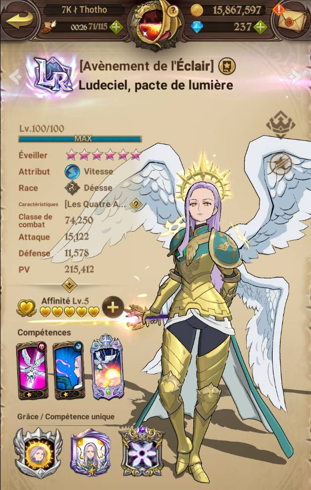 lr margaret - The Seven Deadly Sins: Grand Cross